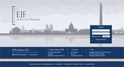 Desktop Screenshot of ejfcap.com