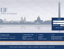 Tablet Screenshot of ejfcap.com